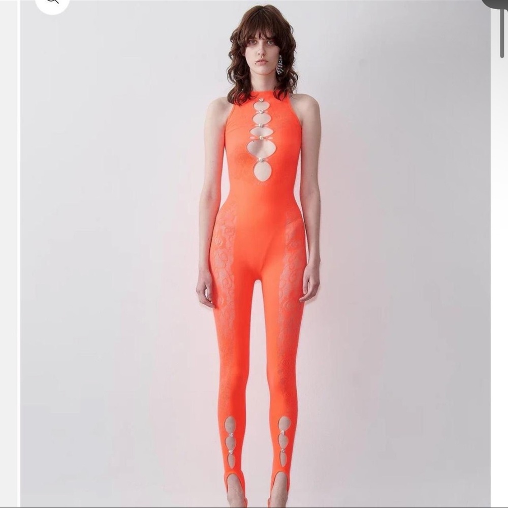 POSTER GIRL Orange Jumpsuit